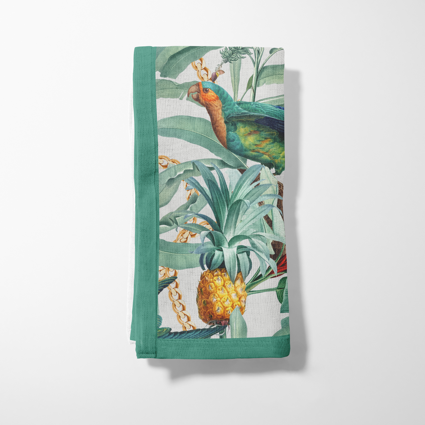 Napkin - Jungle in White