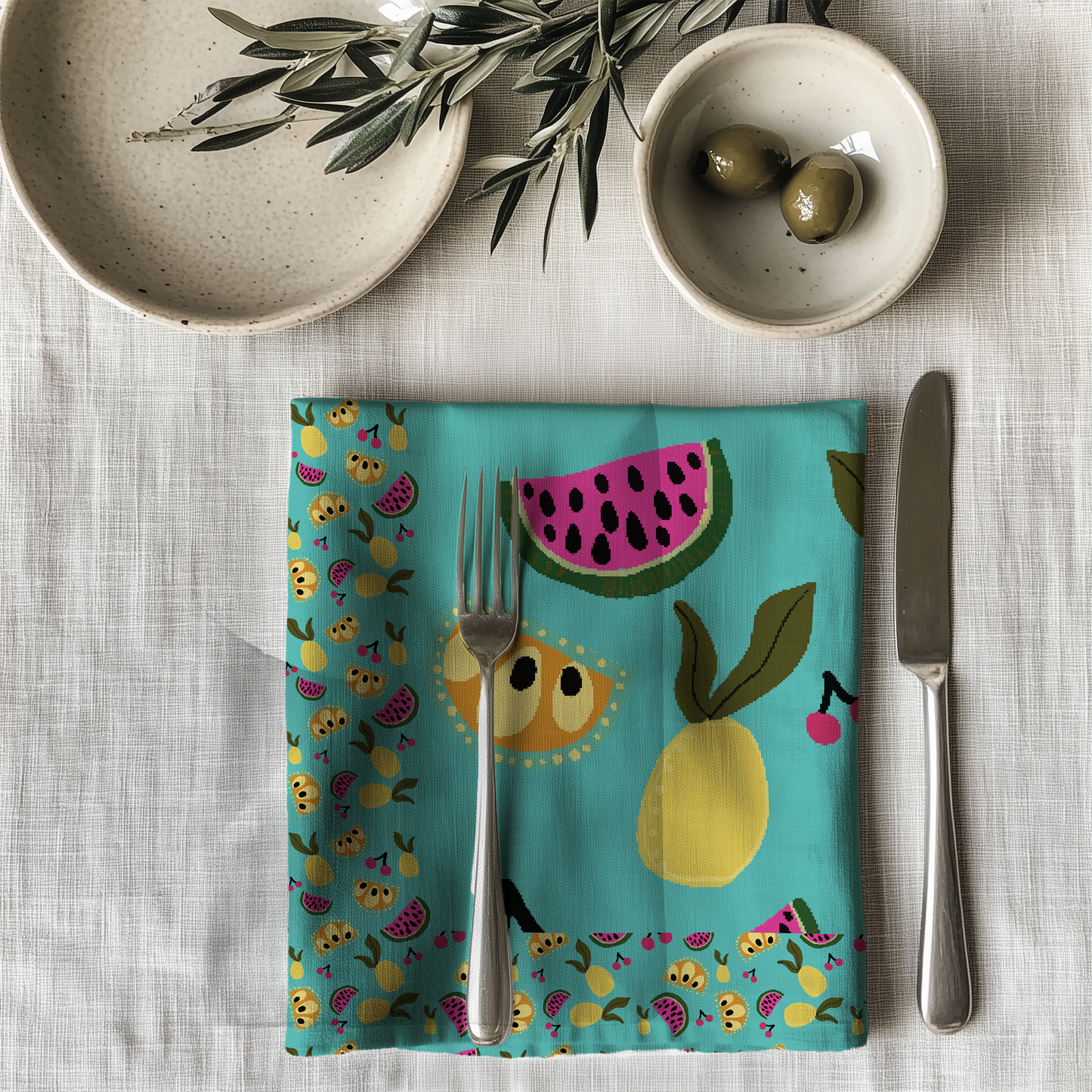 Fruit Palooza Party Napkin