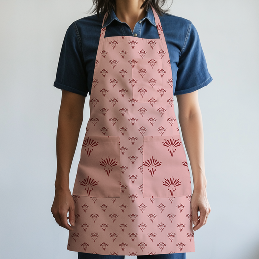 Heritage Full Chef Apron in Mid Weight Cotton Twill