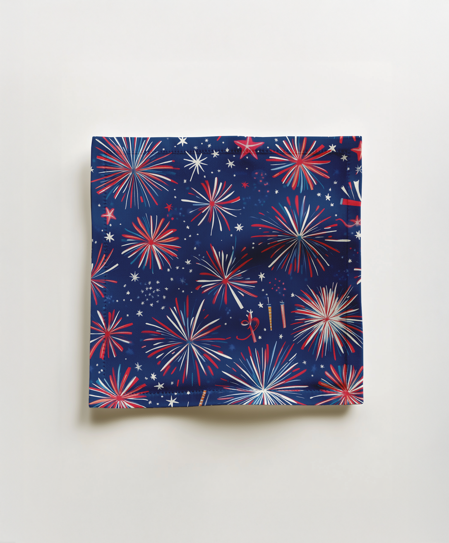 Fireworks Cocktail Napkin