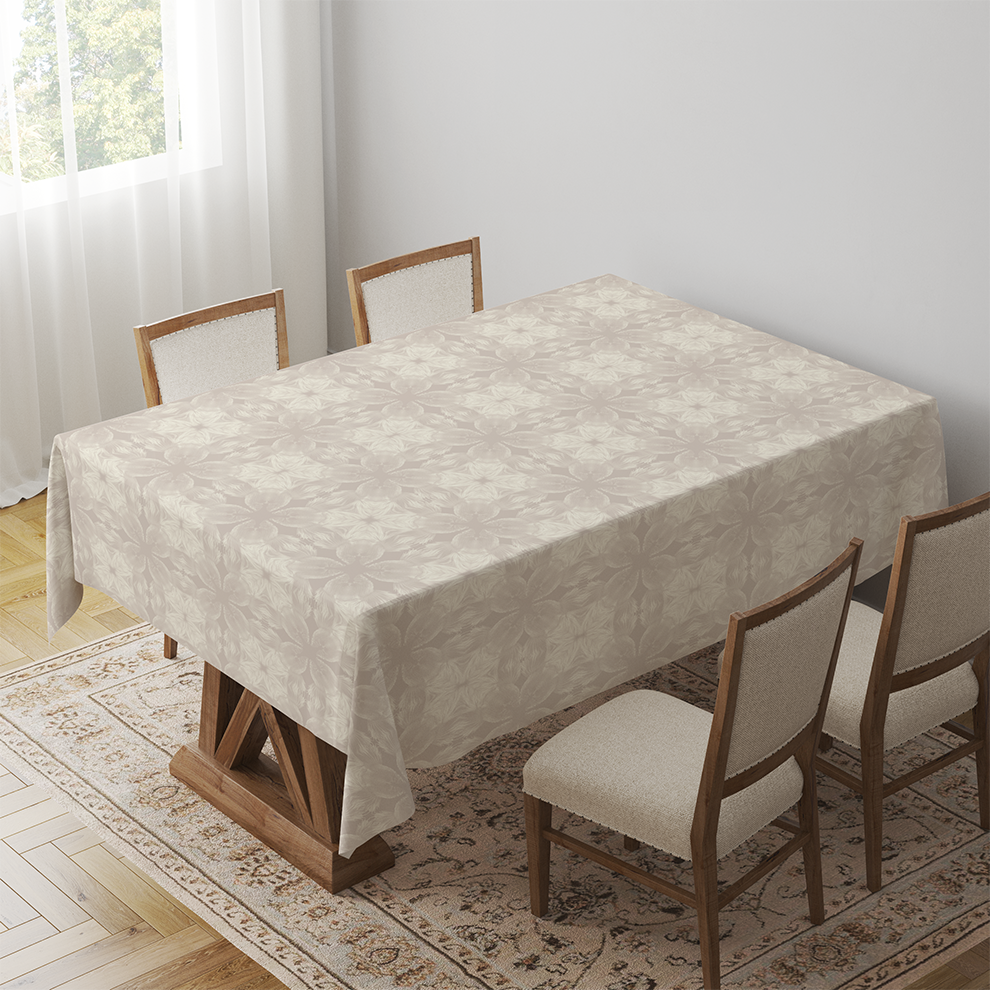 Deep Reflection Tablecloth in Shell