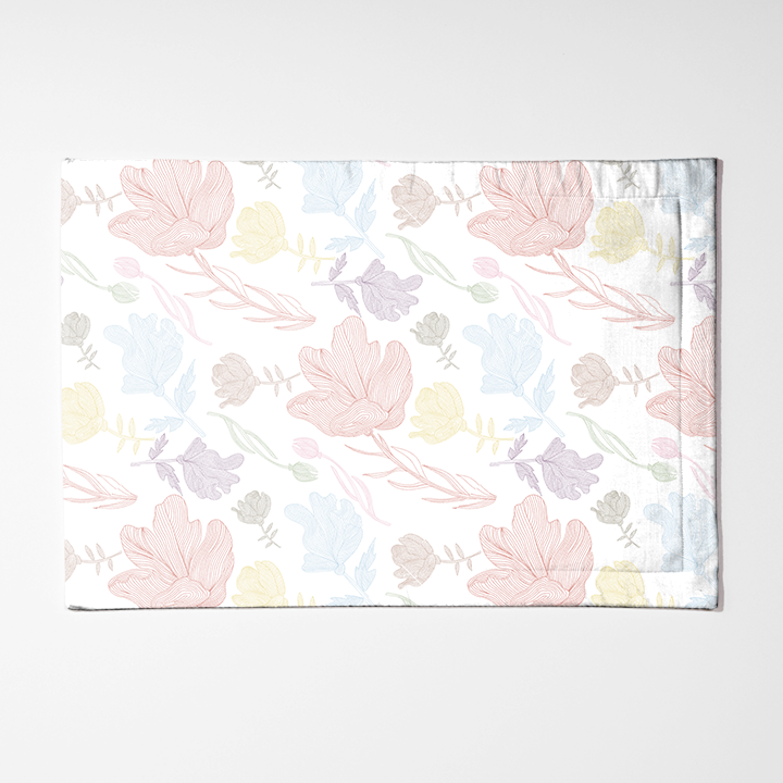 Summer Flowers Placemat in Multi Color