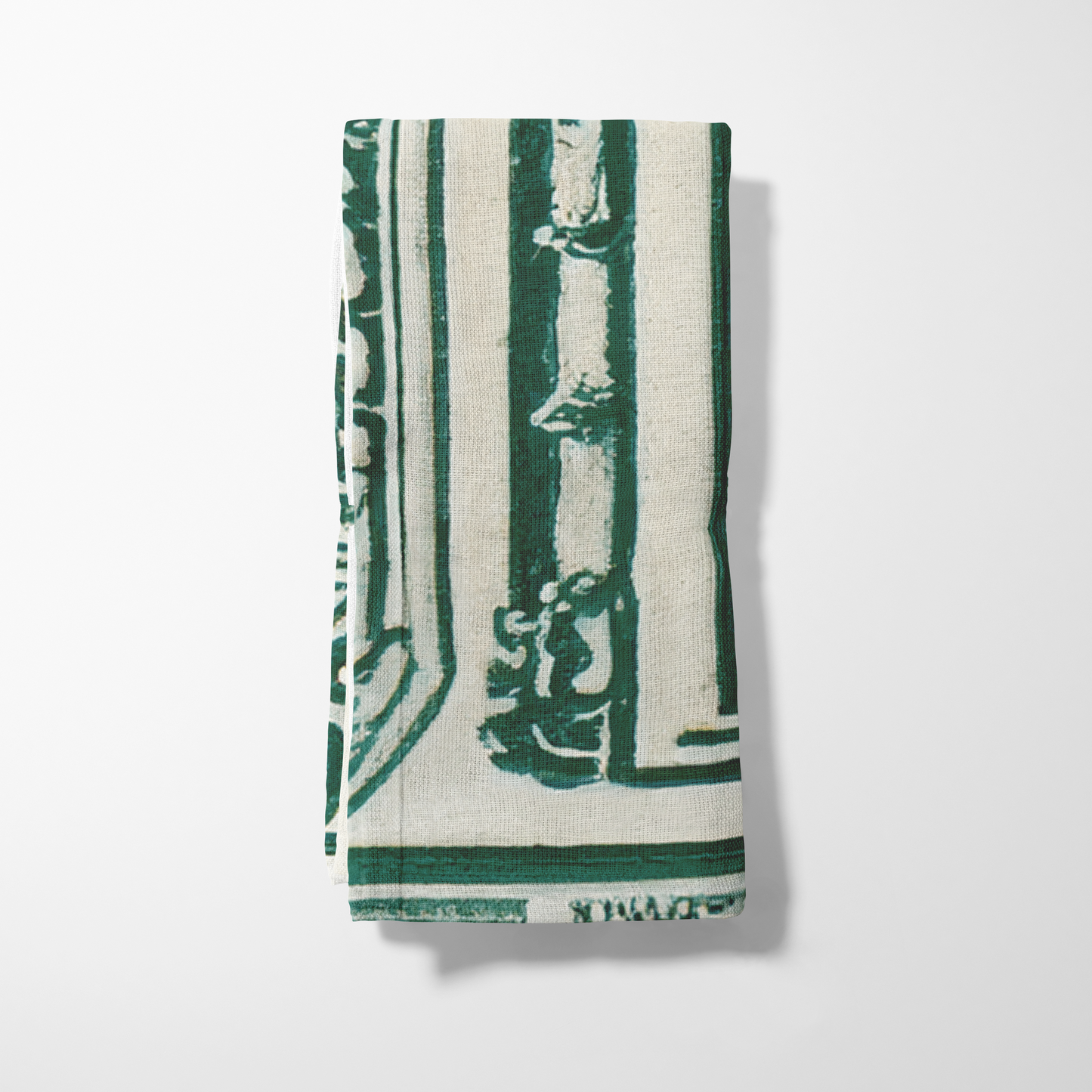 'Guerrero' in Emerald Green Napkin