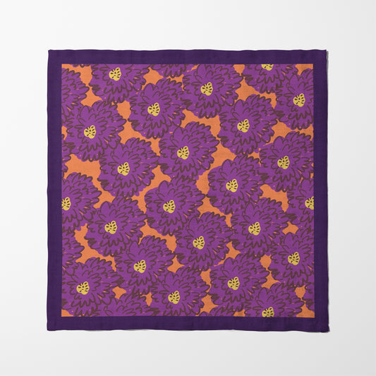 Flower Power - Vivid Purple and Orange