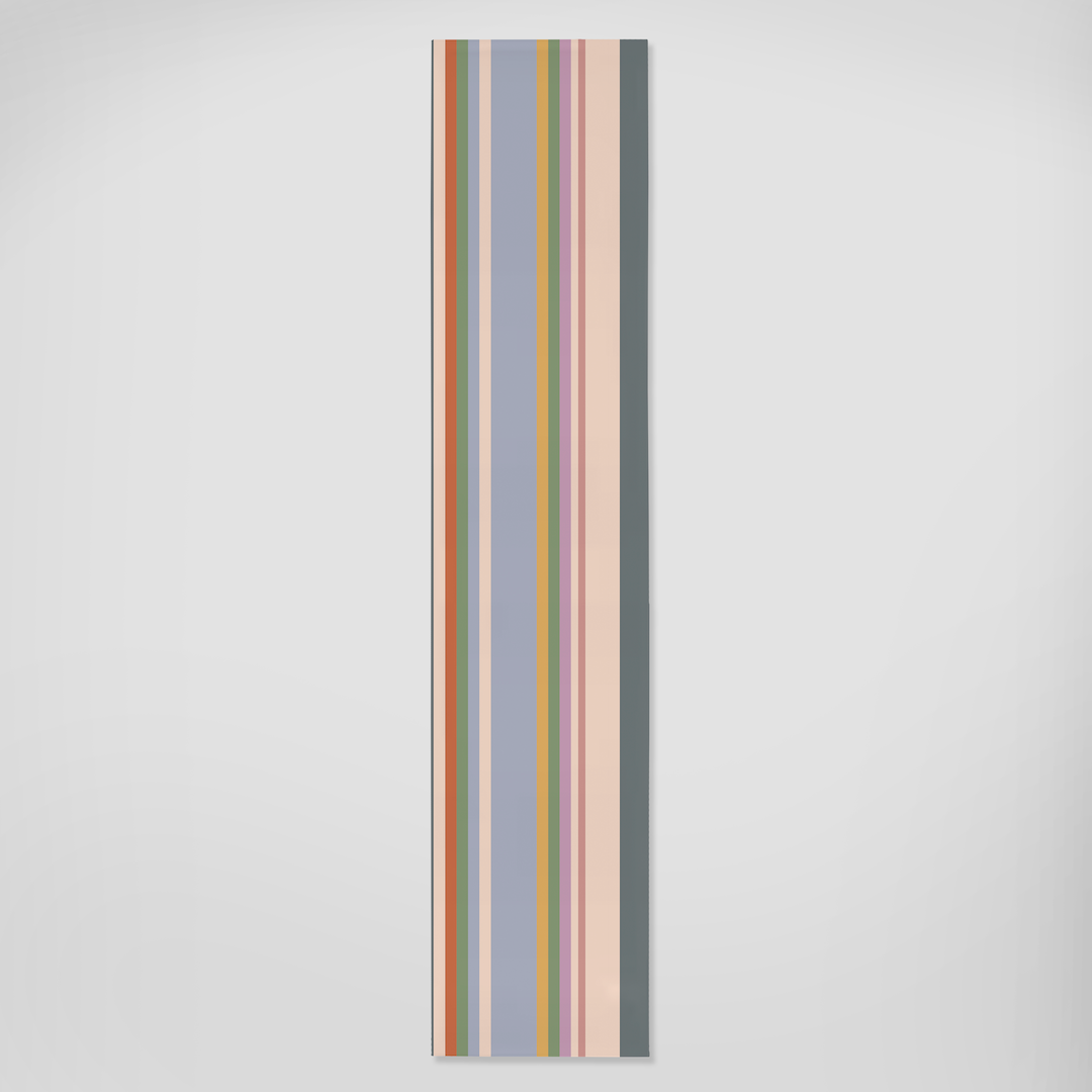 Table Runner in Sweet Stripes in Mid Cotton Twill