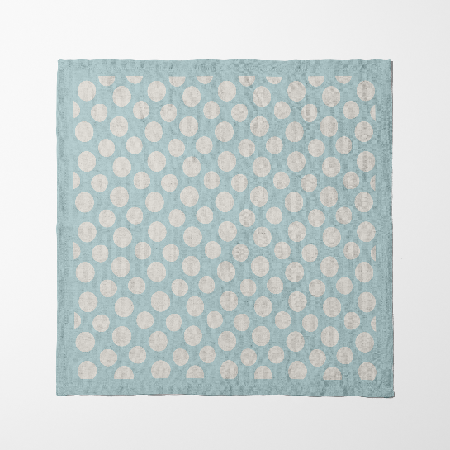 Drifting Dots Napkin in Light Blue