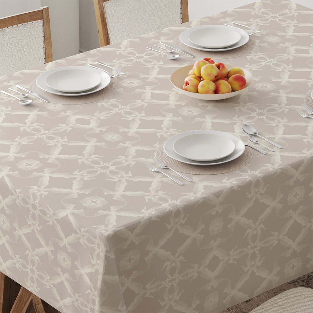 Seahorse Tablecloth in Shell