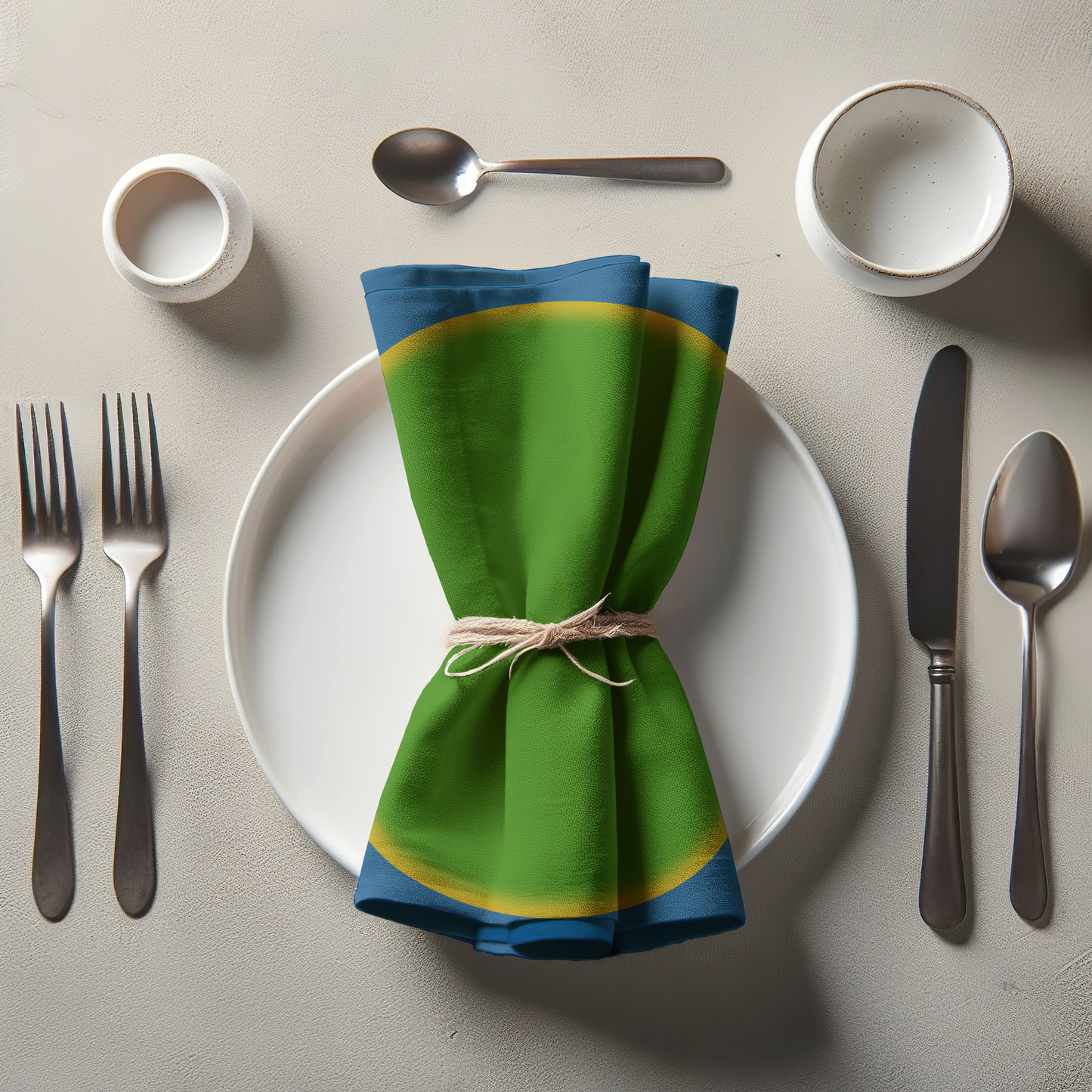 Inner Sun Green Napkin