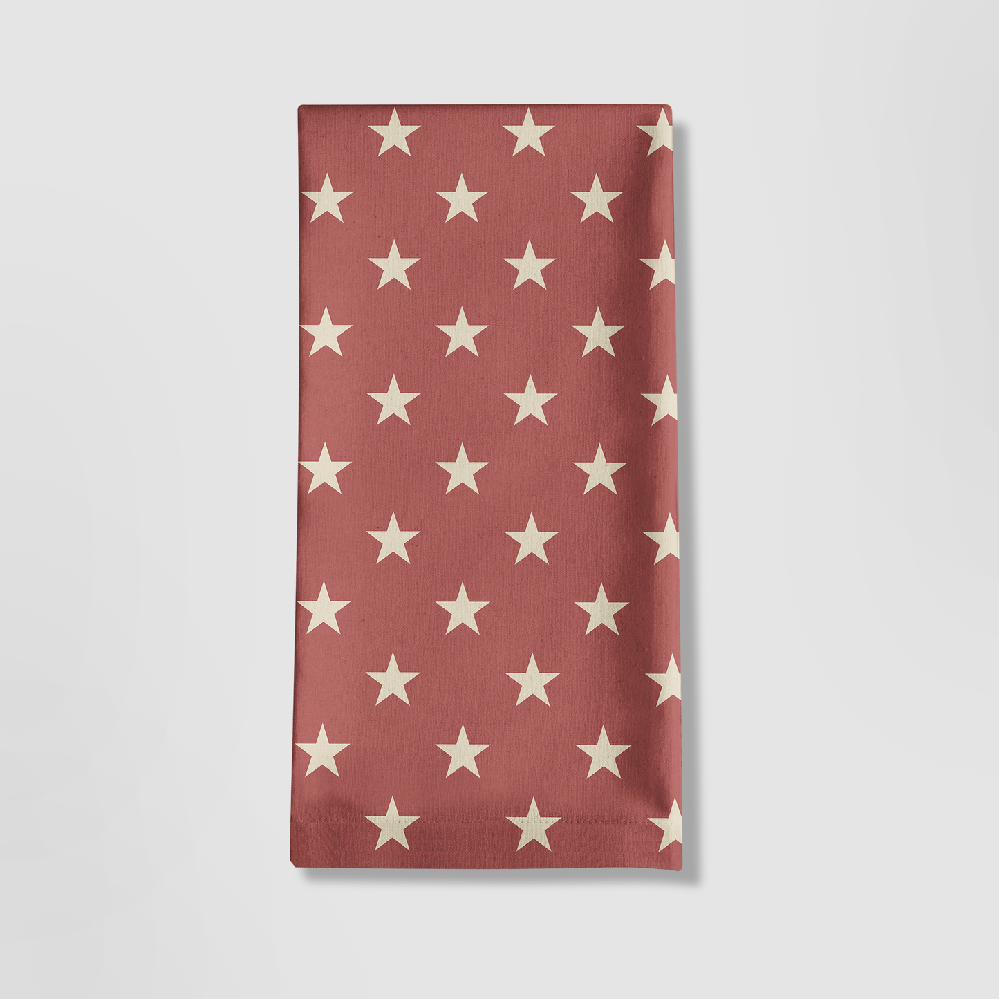 ONE Stars Tea Towel in Red