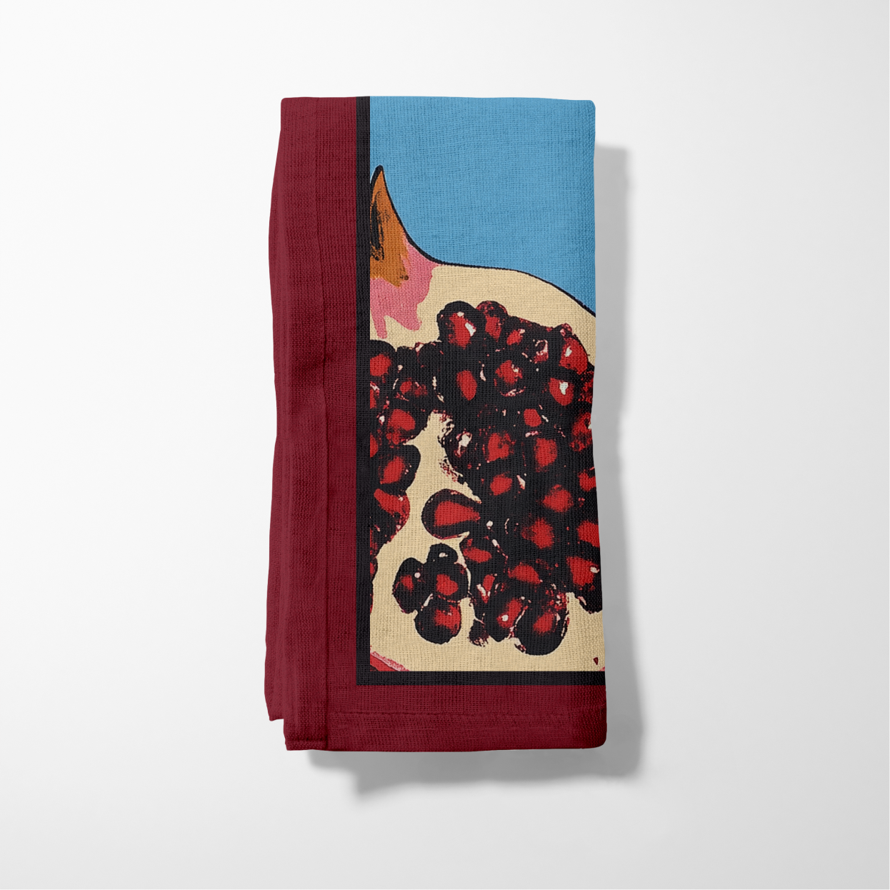 Royal Pomegranate Napkin in Divine
