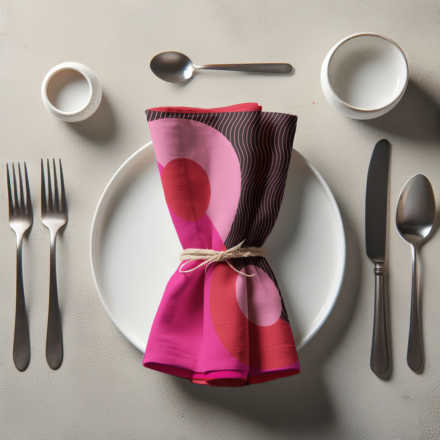 Red Dots Napkin