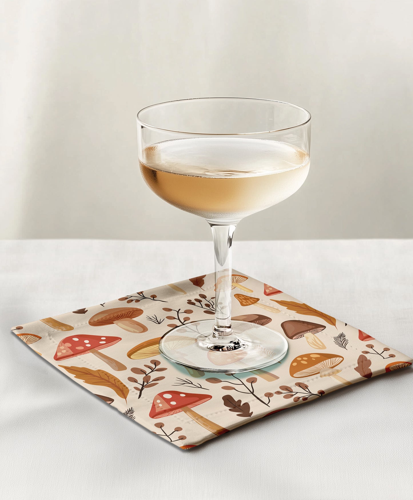 Cocktail napkin - Shroom with a view