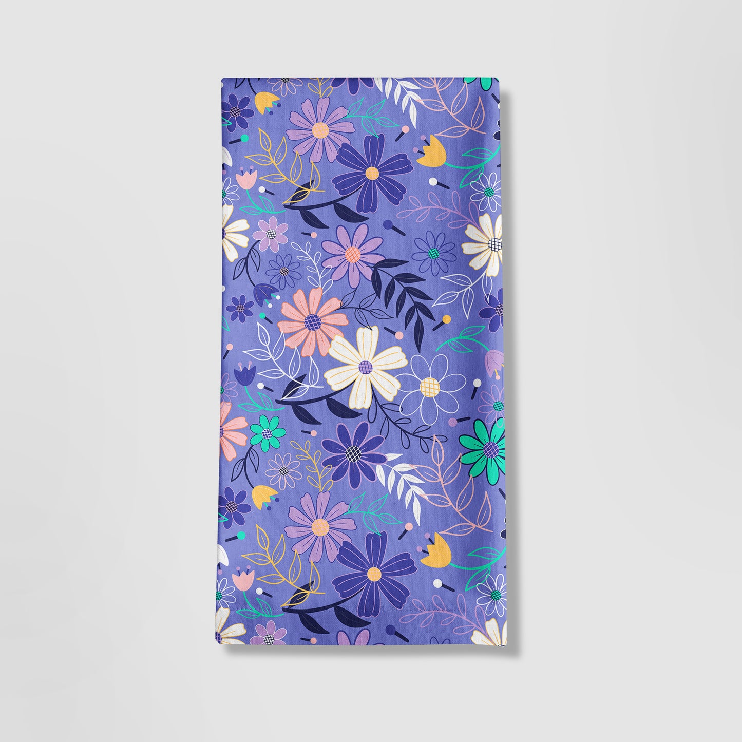 Bloomed Garden Tea Towel