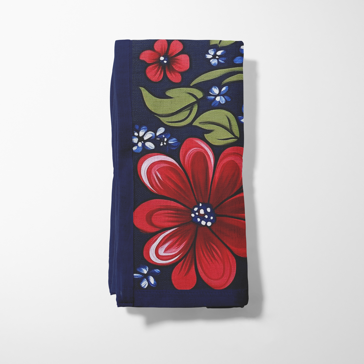 Red, White & Bloom Floral Napkin