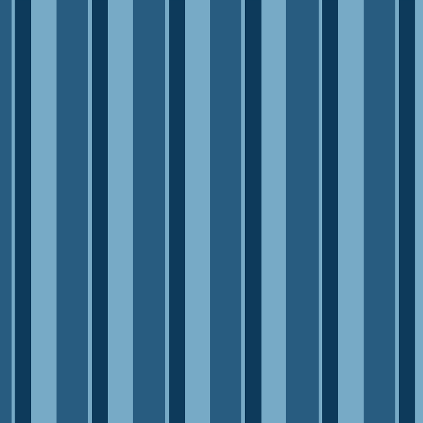 Candy Stripes Tea Towel in Blue