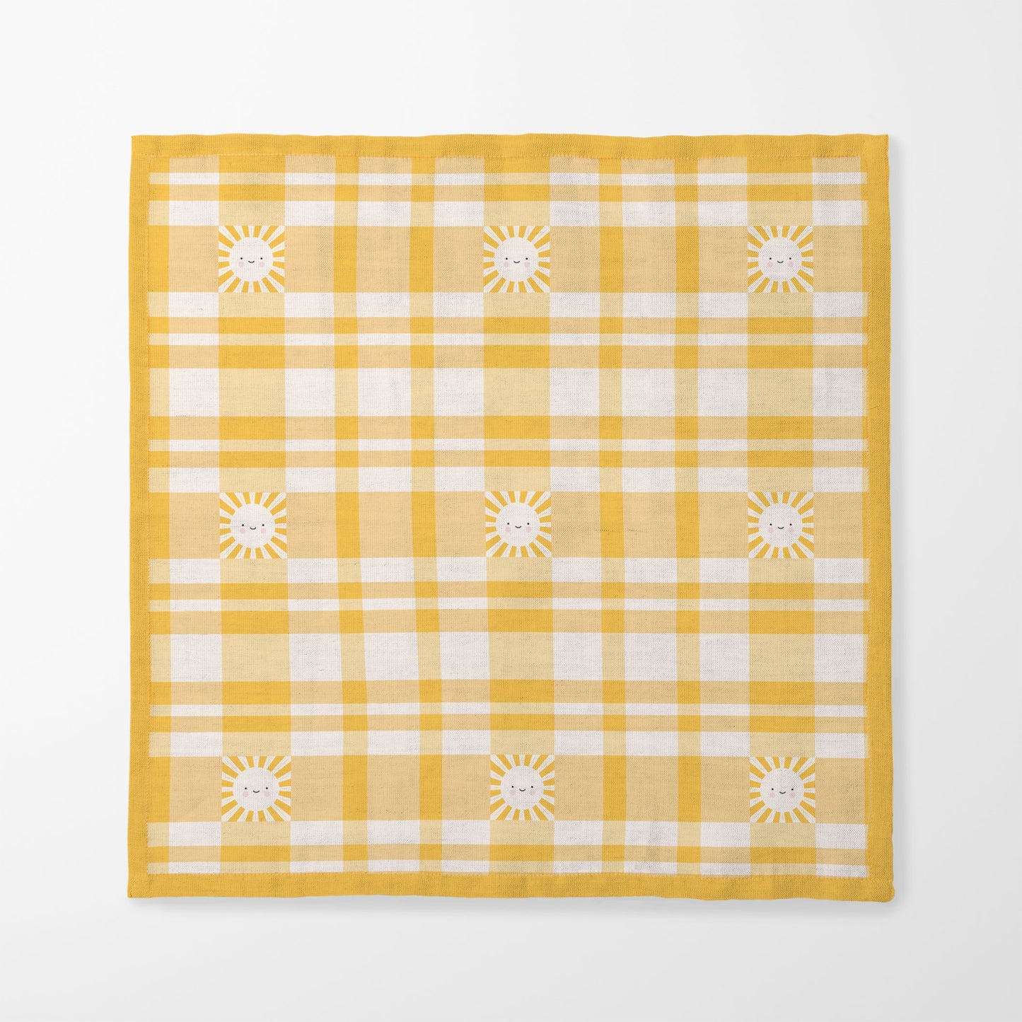 Sun Plaid - Organic Cotton Voile