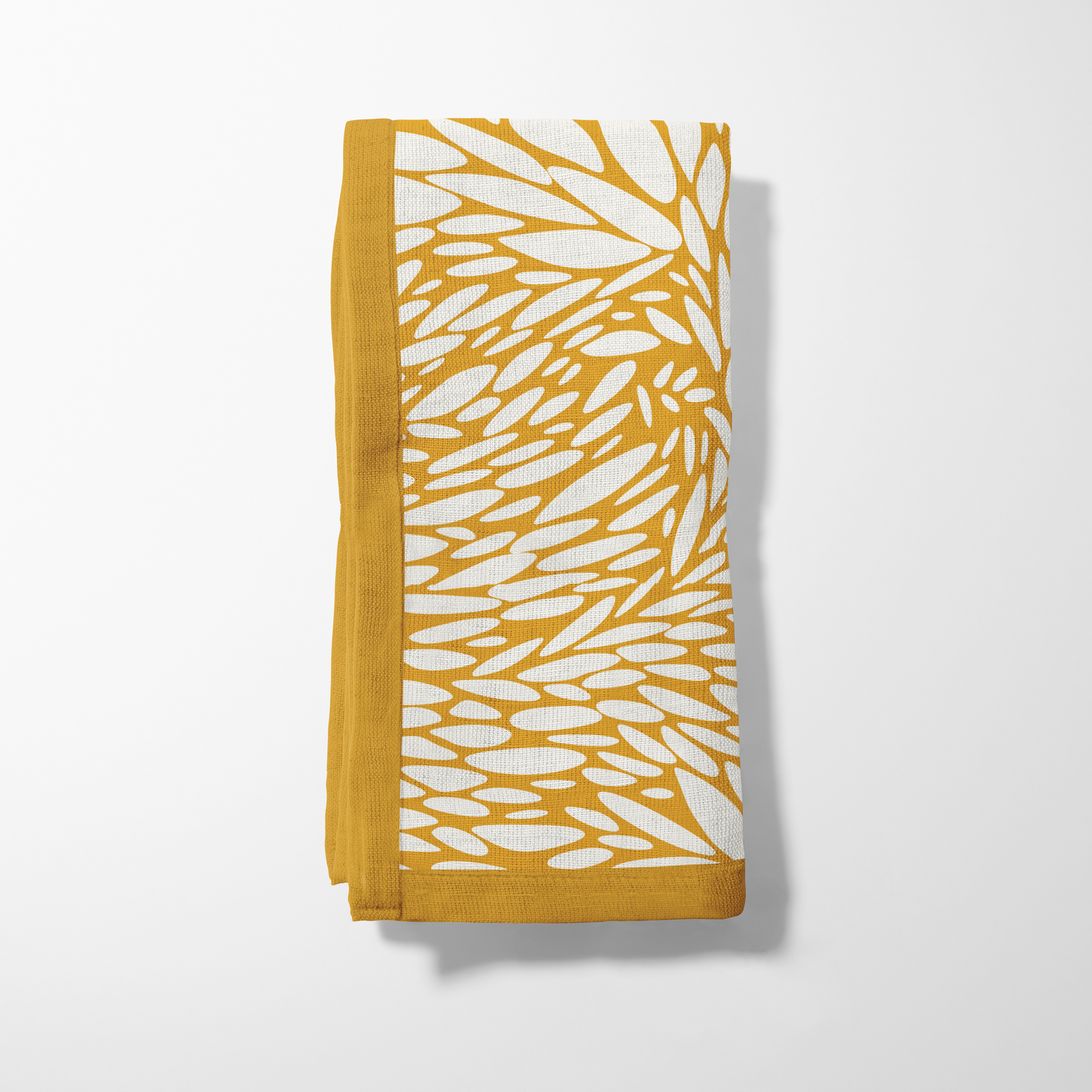 A Queen's Kiss Golden Napkin