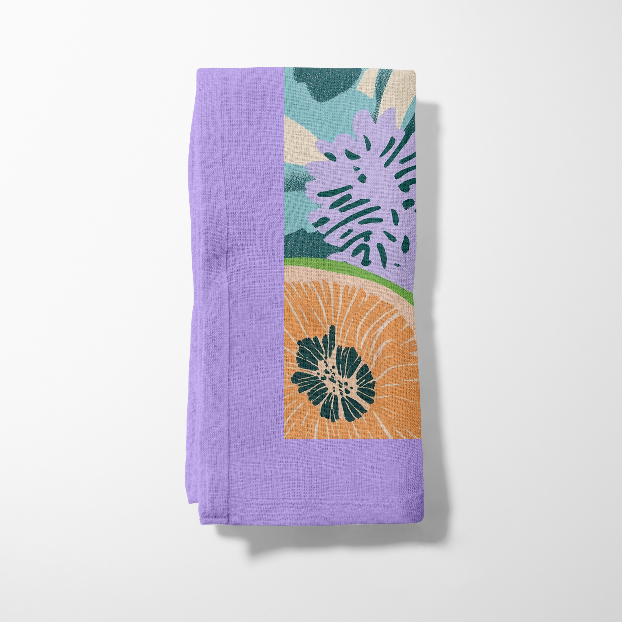 Island Fruit Napkin in Guava