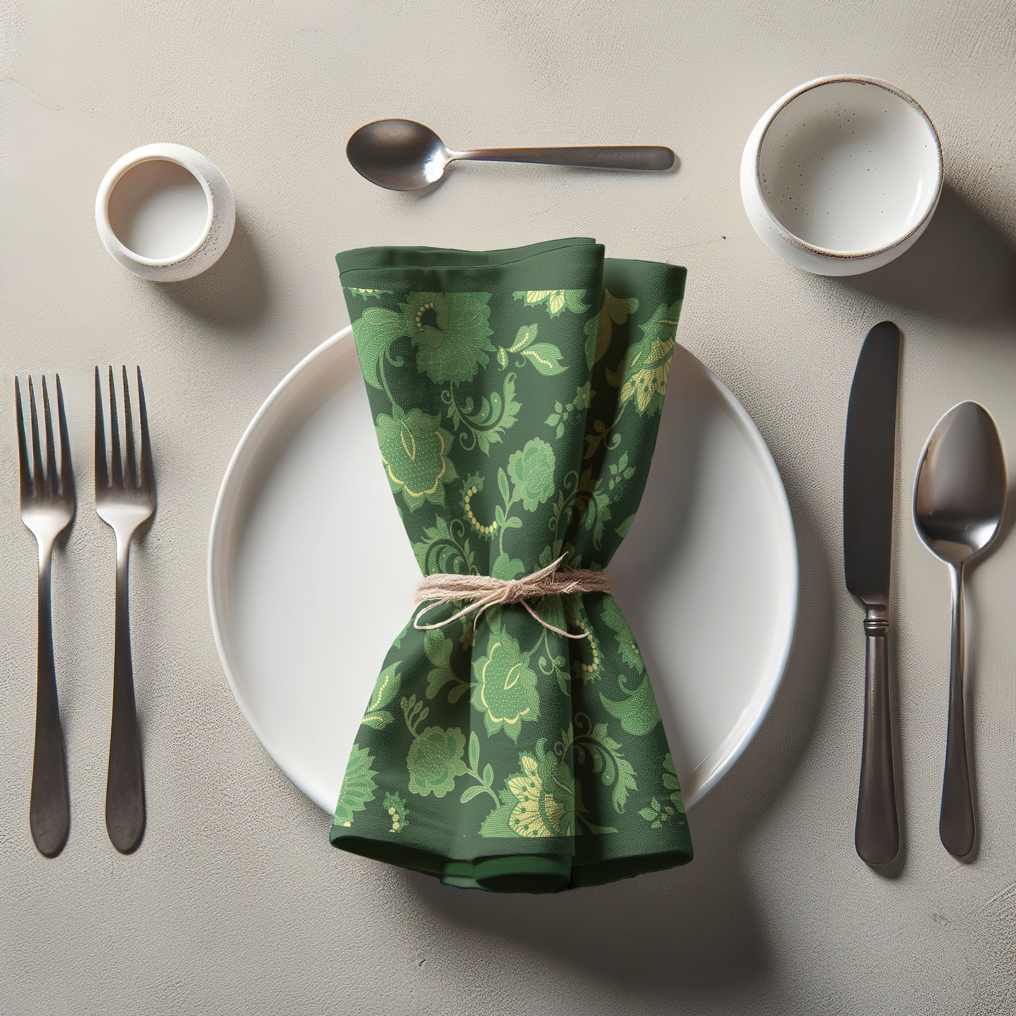 Butter Green Legacy Lace Napkin