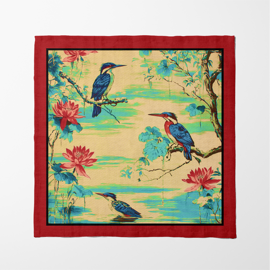 Watchful Waters Napkin in Vivid