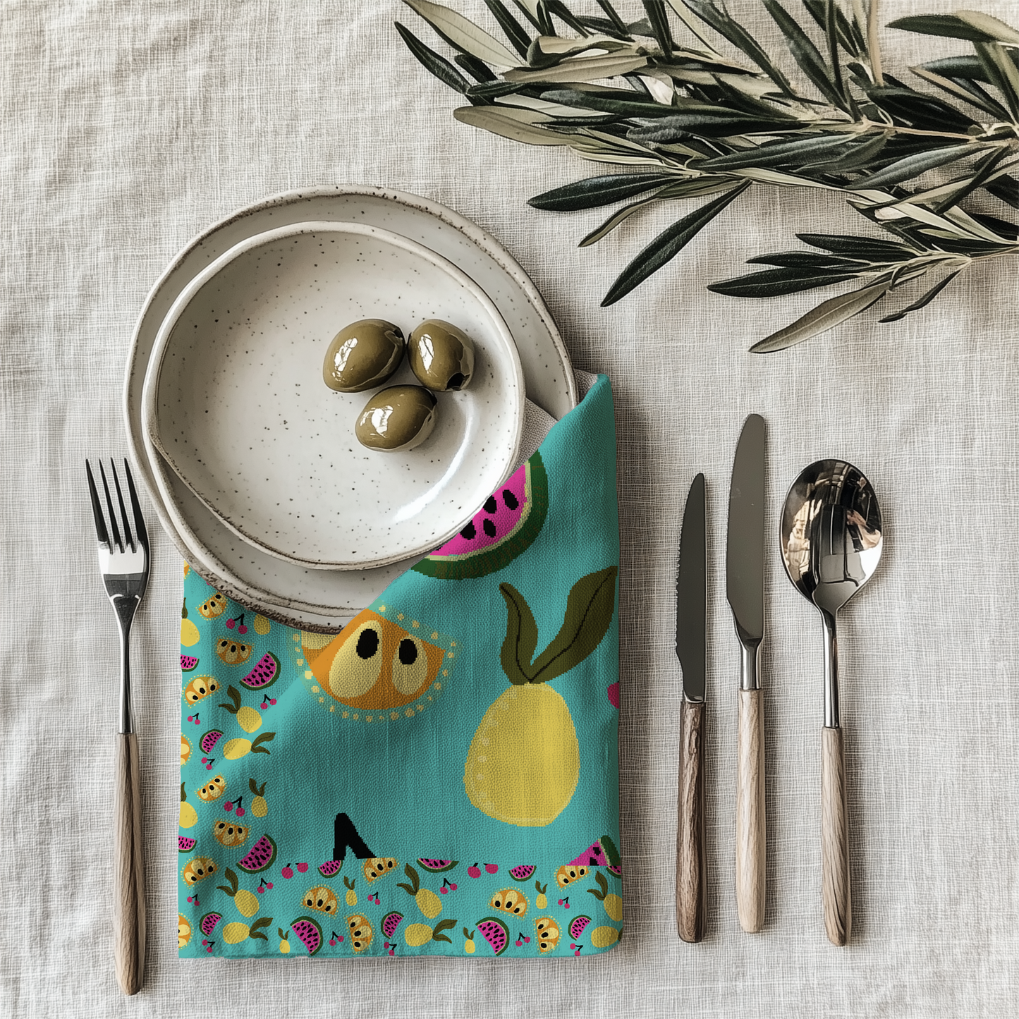 Fruit Palooza Party Napkin