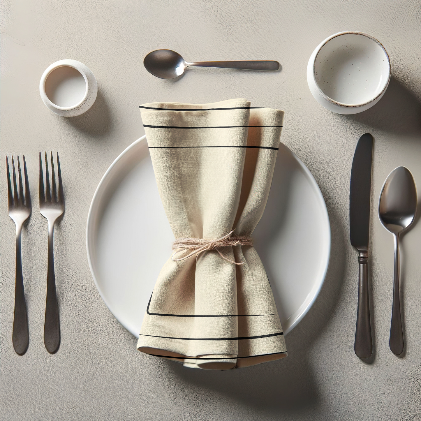 Off White Sea Salt Napkin