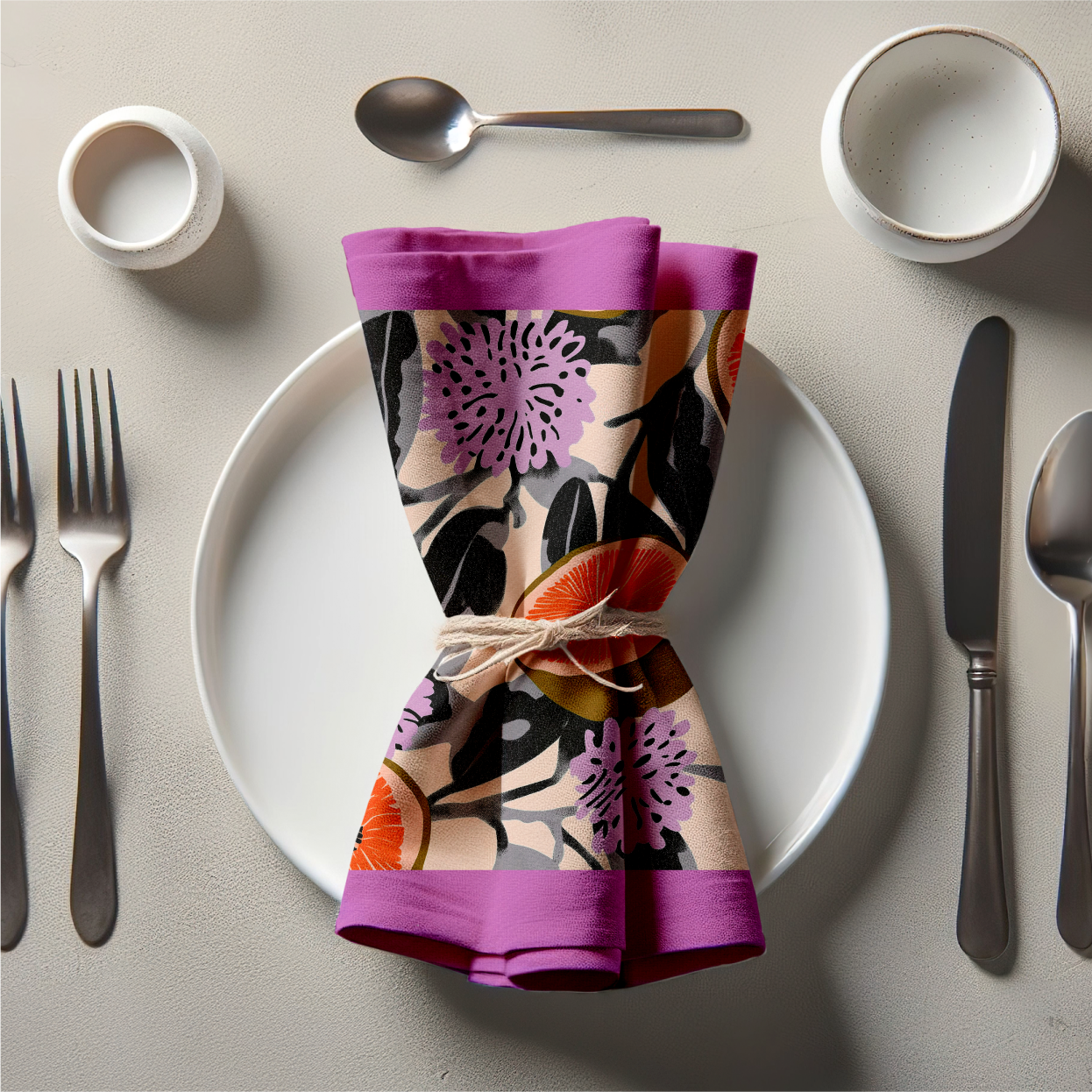 Island Fruit Napkin in Sublime