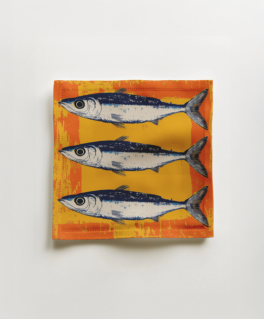 Iberian Sardine Cocktail Napkin