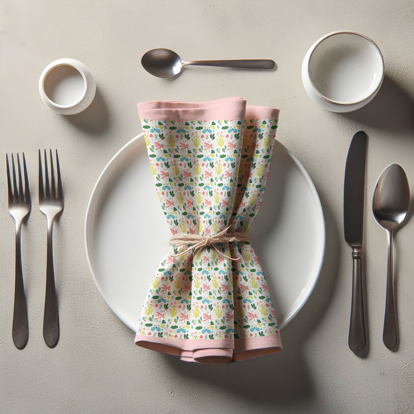 Bright Bugs Napkin