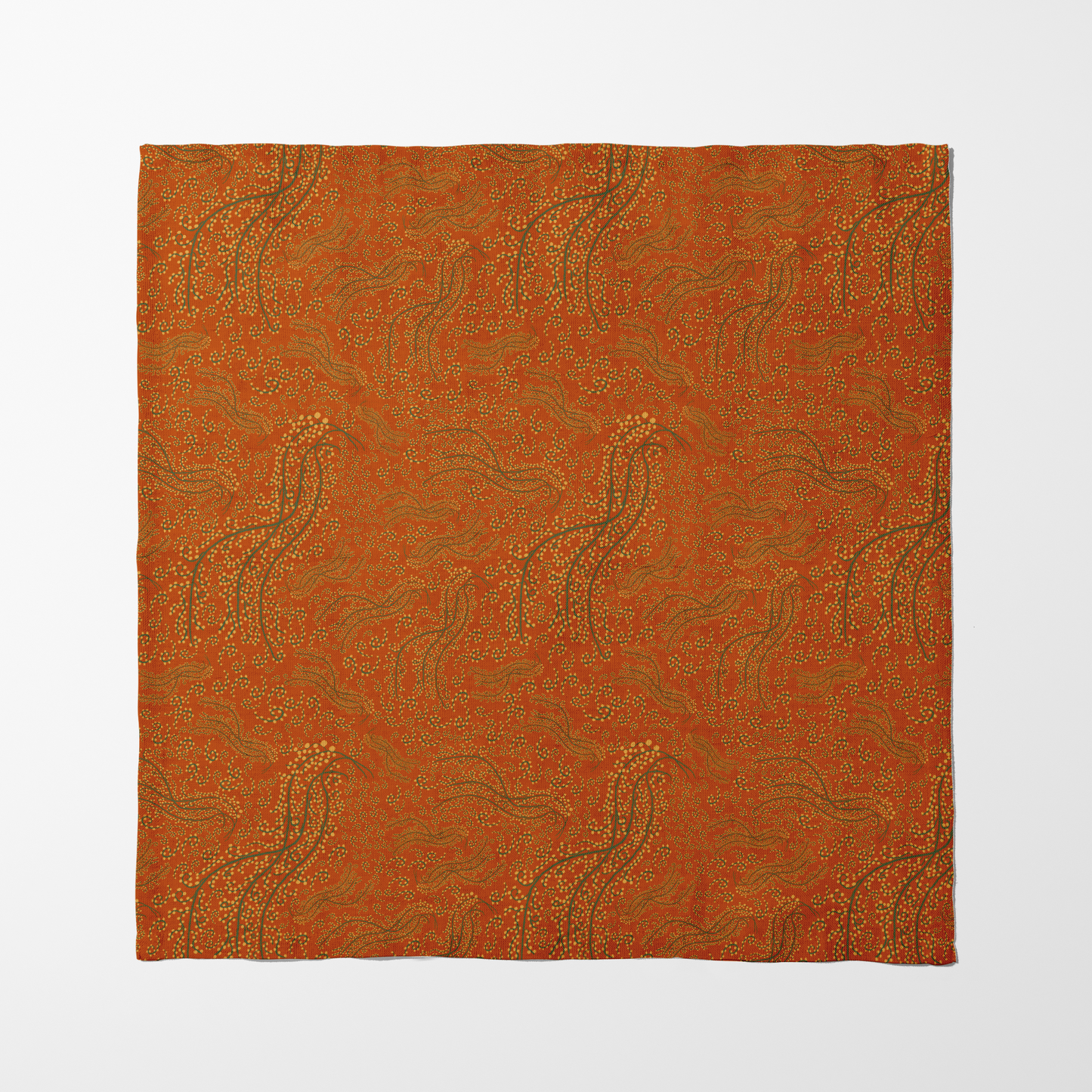 Palmiche Paradise in Orange Napkin