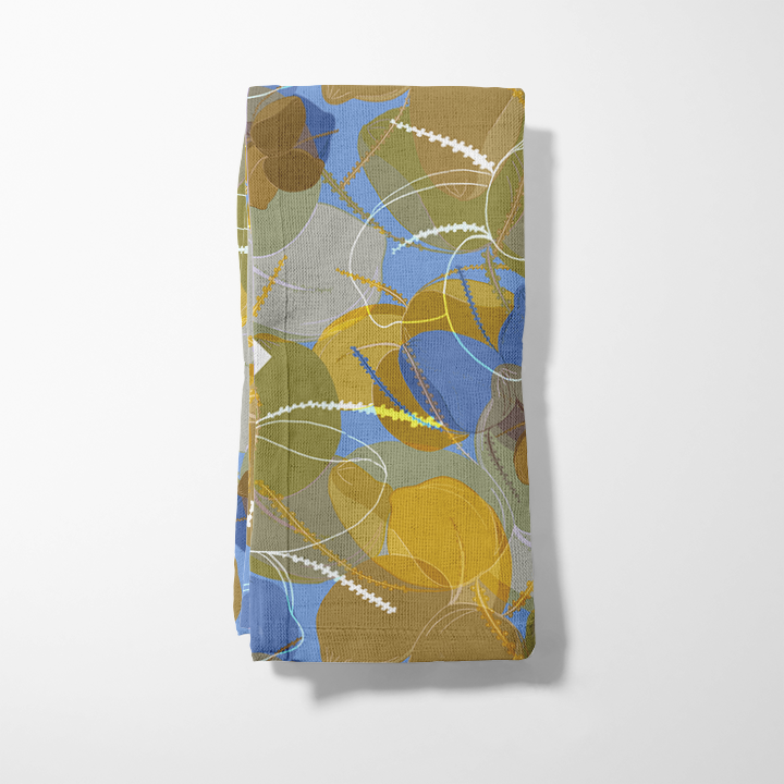 Coconuts Napkin in Sky Blue