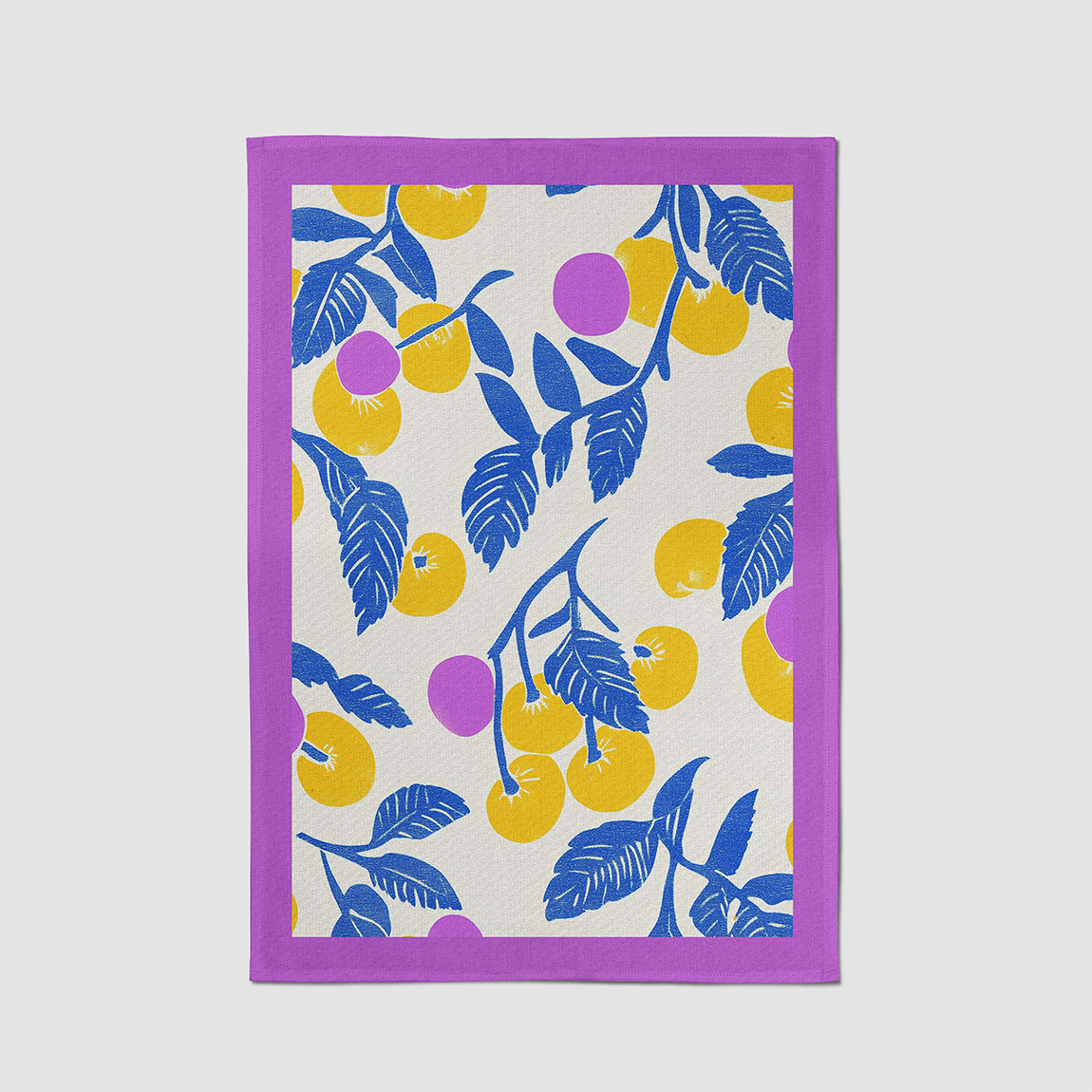 Tropical Berry Tea Towel