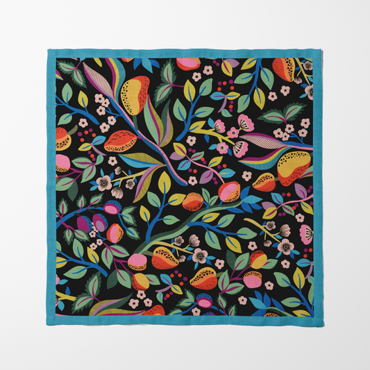 Fruit of Abundance Napkin in Lightweight Linen