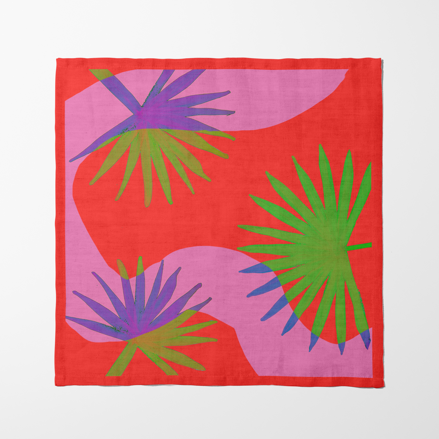 Pink Palms Napkin
