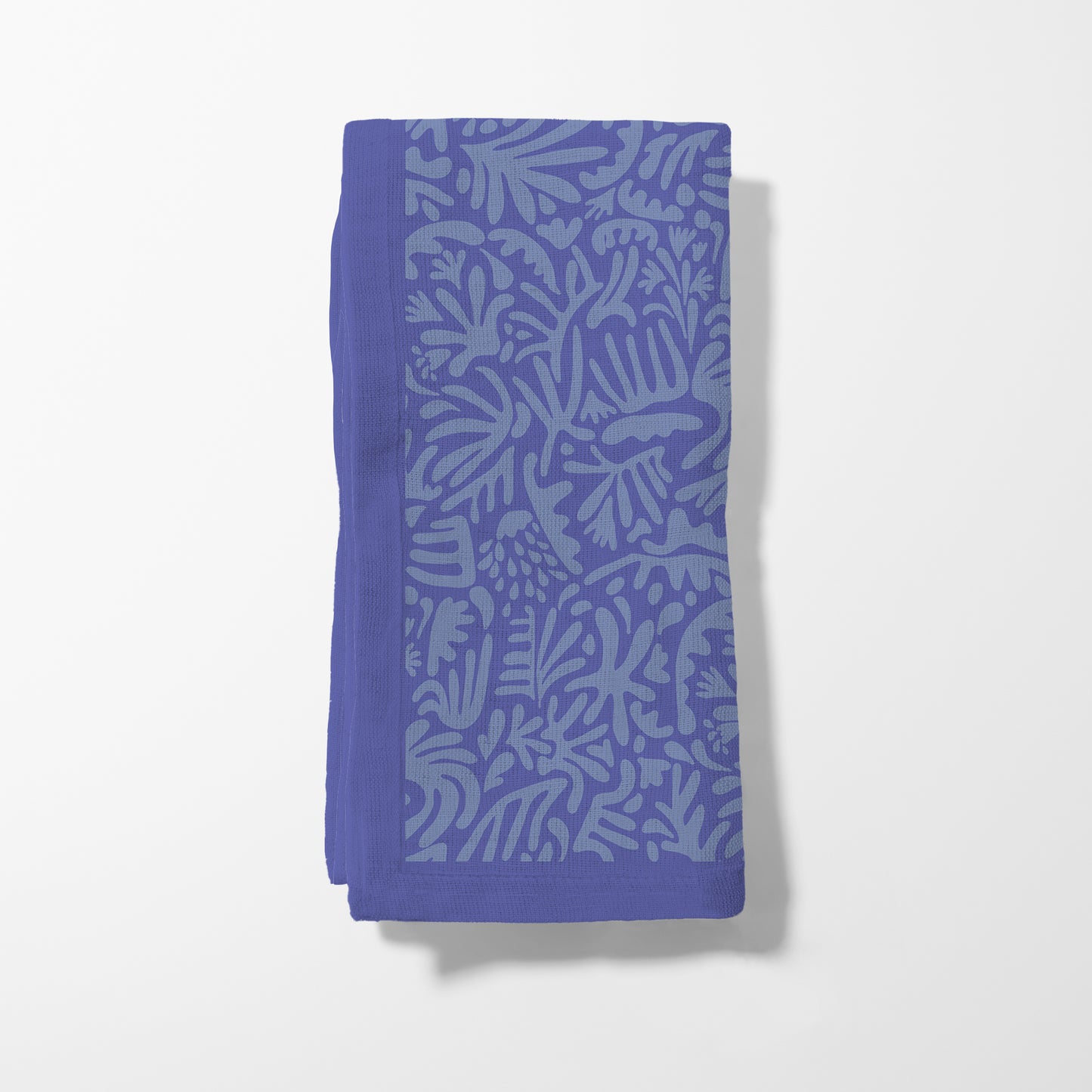 Jazz Garden Napkin in Periwinkle Purple