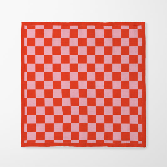 Love Checks - Organic Cotton Voile