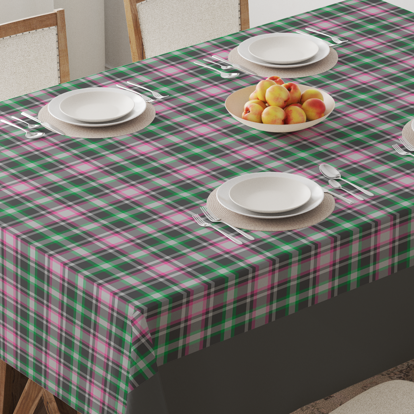 London Calling Tablecloth - Lightweight Linen
