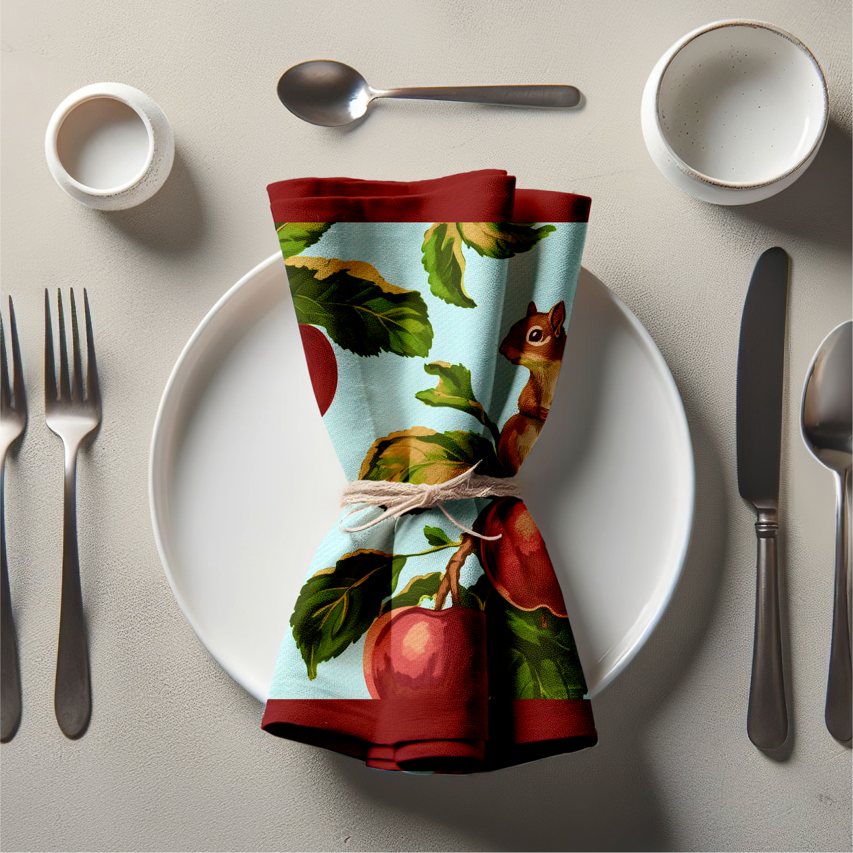 Orchard Mischief Napkin in Vivid