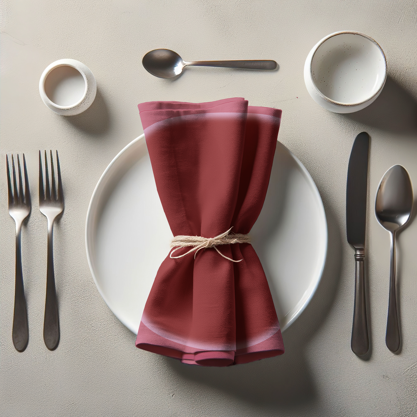 Inner Sun Red Napkin