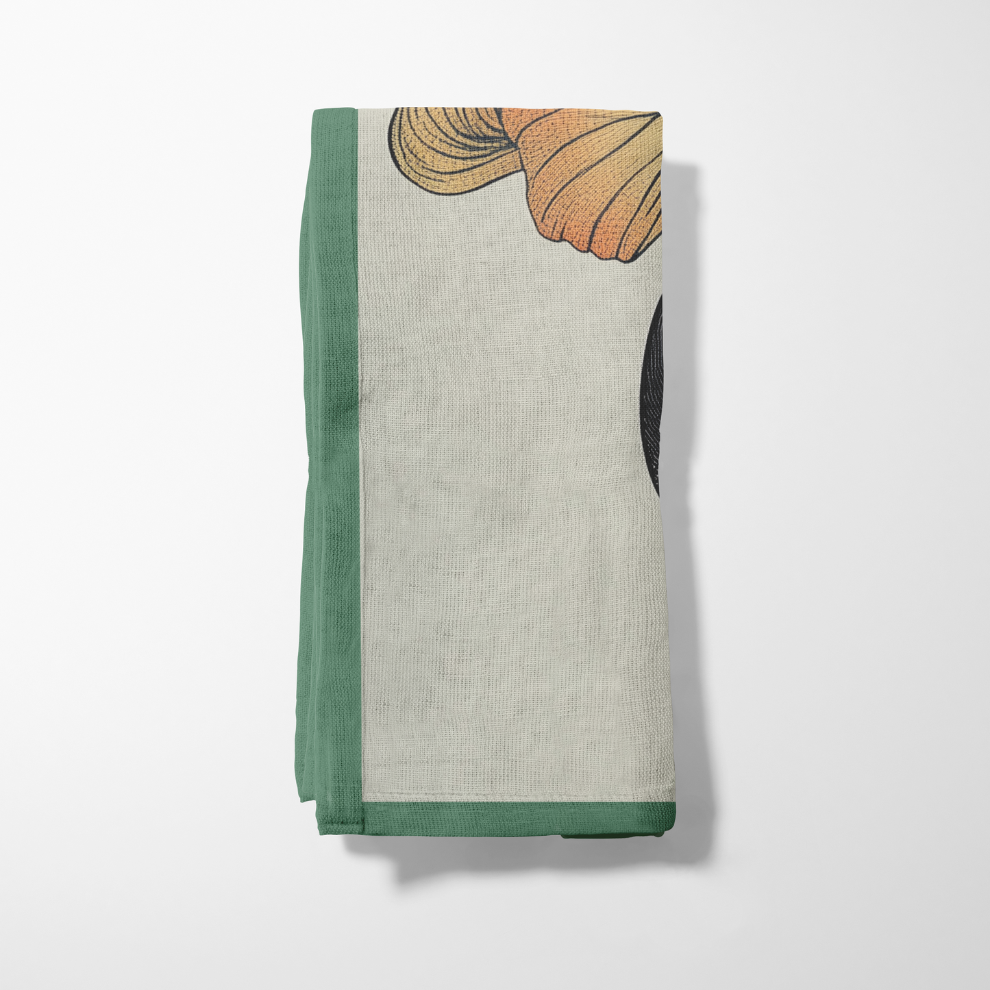 Four Leaf Clover Napkin in Green