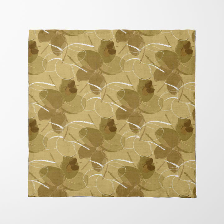 Coconuts Napkin in Yellow