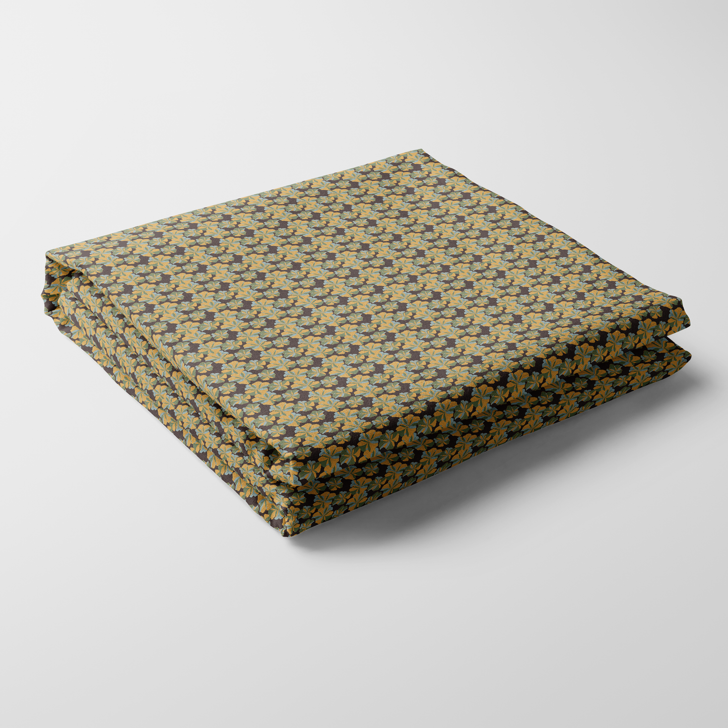 Tropical Cayena Tablecloth in Brown