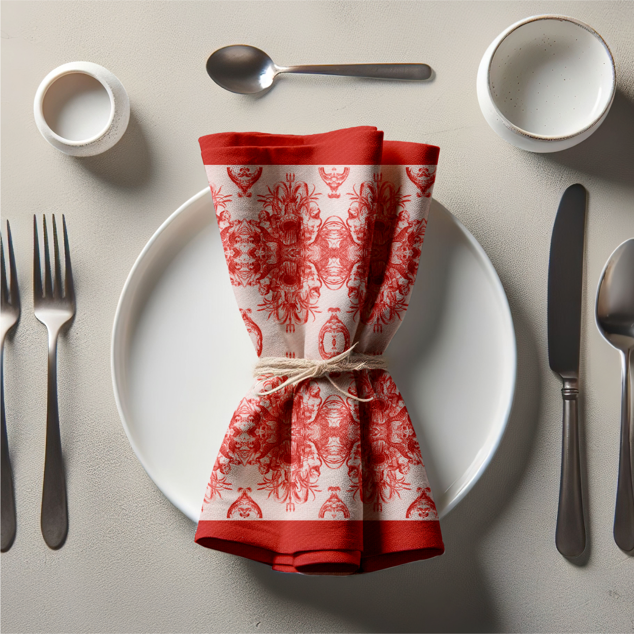 Neptune's Court Napkin in King Crab