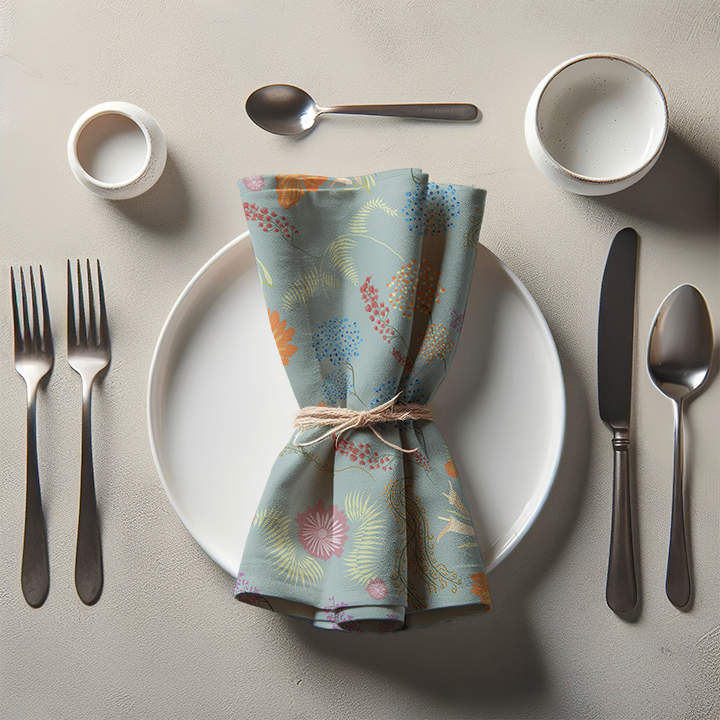 Botanical Medley in Blue