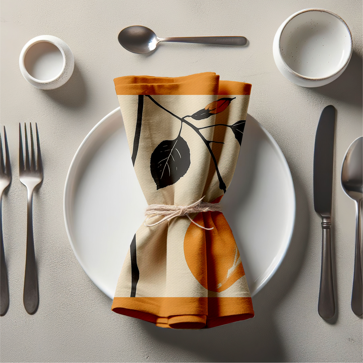 Nature's Gift Napkin in Summer