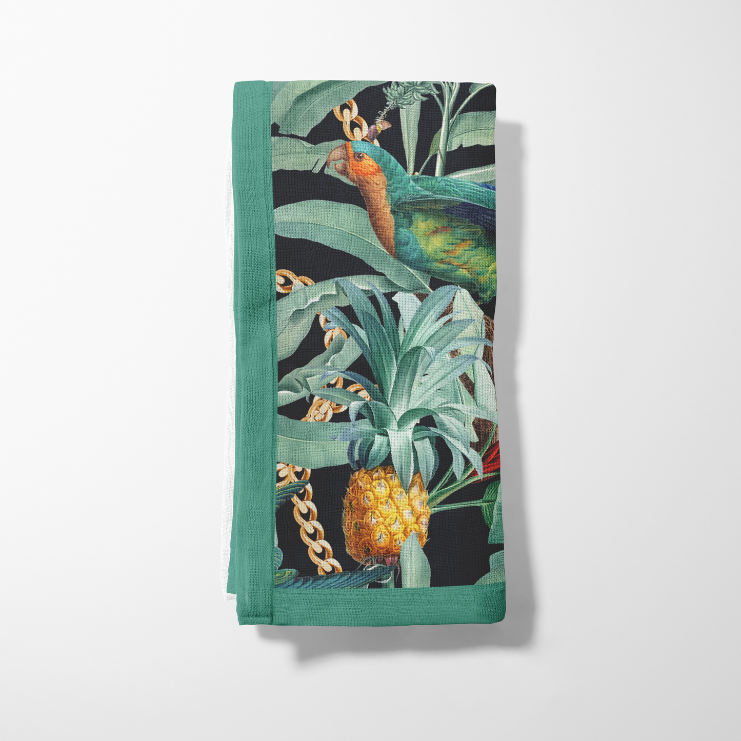 Napkin - Jungle in Black