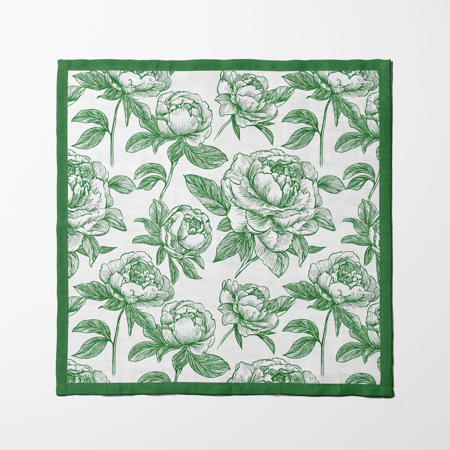 Chinoiserie in White Napkin