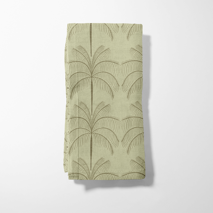 Palms Napkin in Green