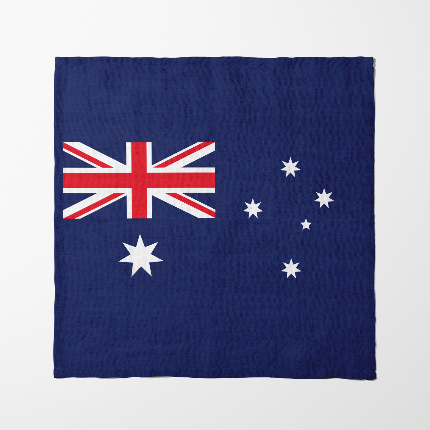 ONE Globe Napkin - Australia in Organic Cotton Voile