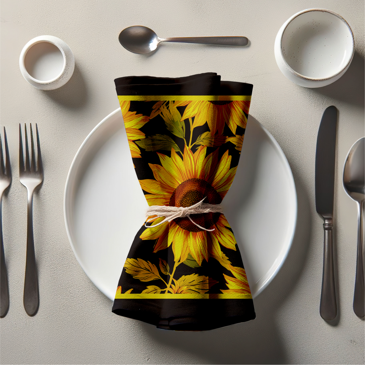 Sunflower Napkin in Classic